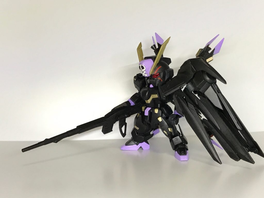 ノーネームライフルを使い、ハーフクロスモードをオリジナルで設定。