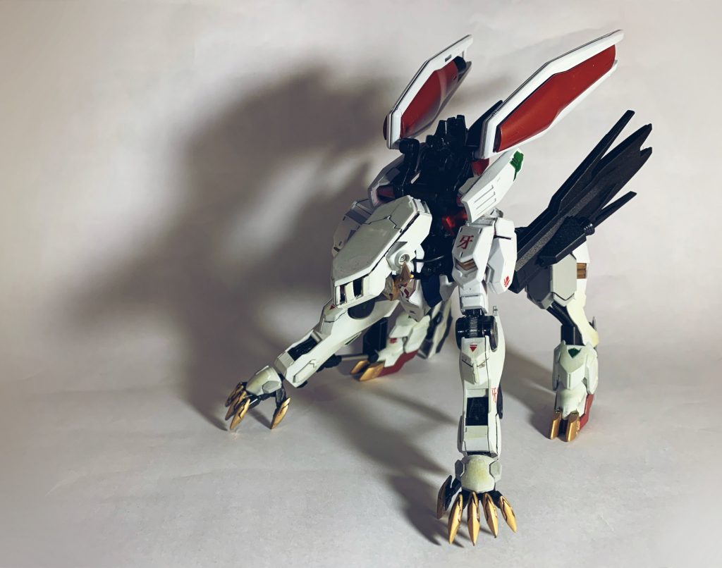 バルバトスとフラウロスのミキシングです!!
ZOIDSを参考にしてパーツを組み合わせてみました!!