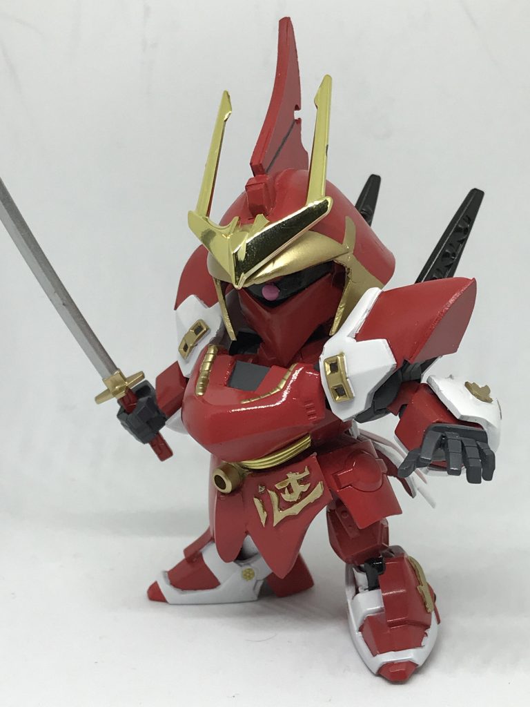 正々堂々、我が名は漣飛威!
名刀、裂光剣はLGBB武者頑駄無より