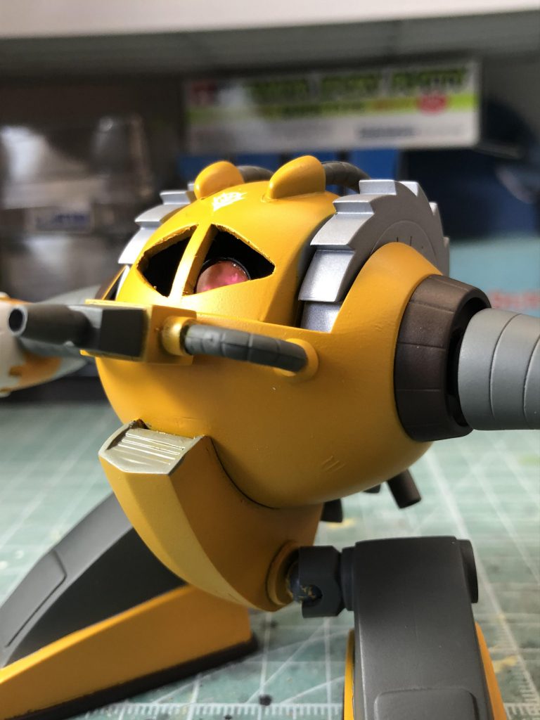 モノアイが動くようになってます👍