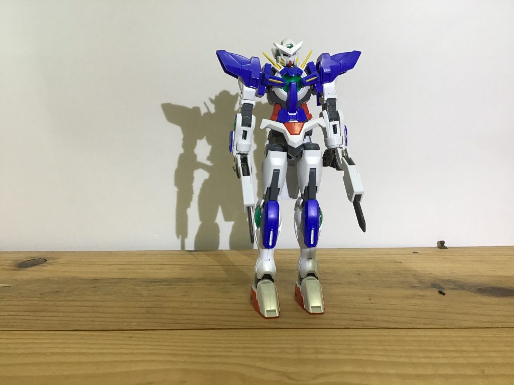全体像です
OOガンダムは脚部に使われています