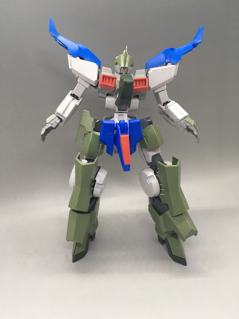 5月20日 シルヴァバレトが届いたので早速積みになっているグレイズとミキシング。脚はうまくいったけど上半身がちぐはぐ