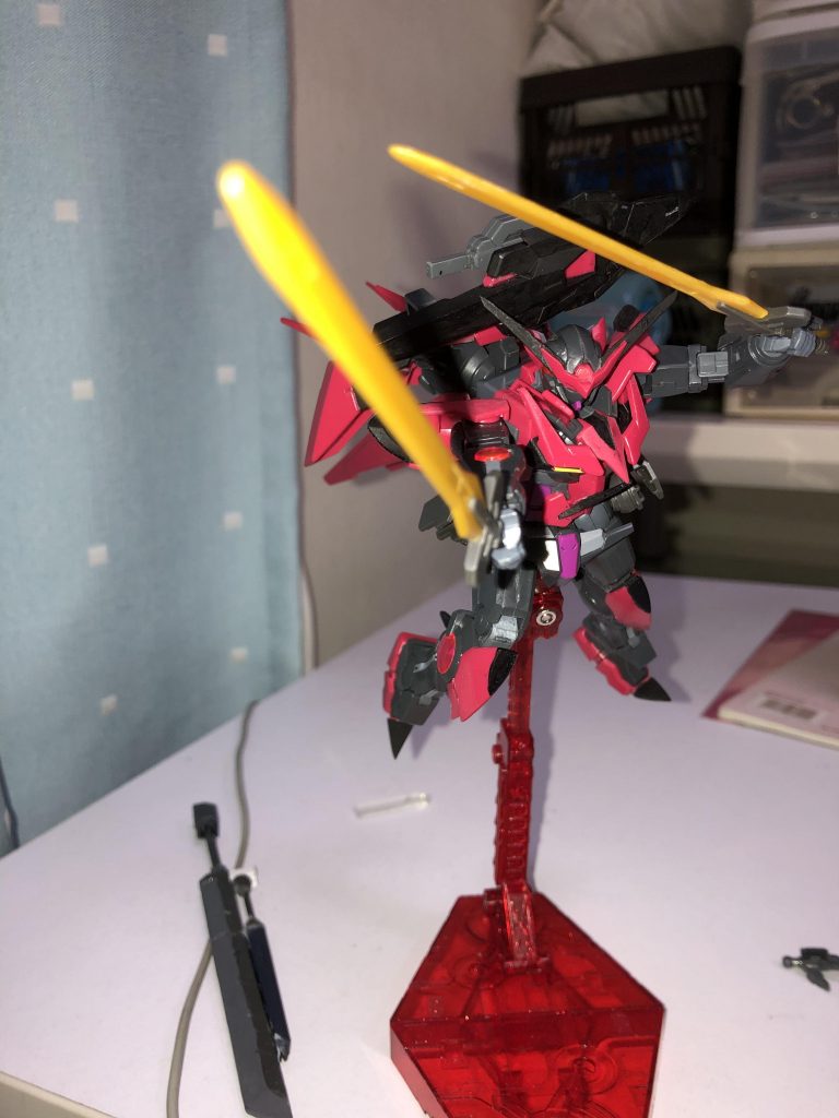 バエルソードで二刀流。