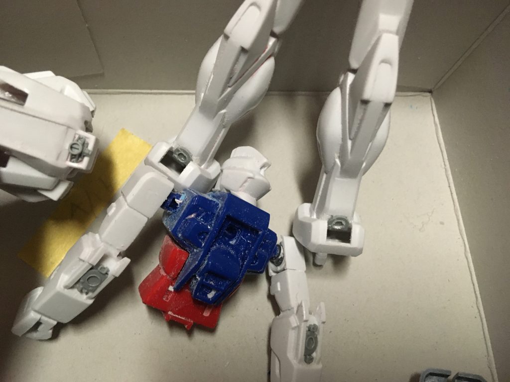 ジャンクパーツで合わせ目隠し