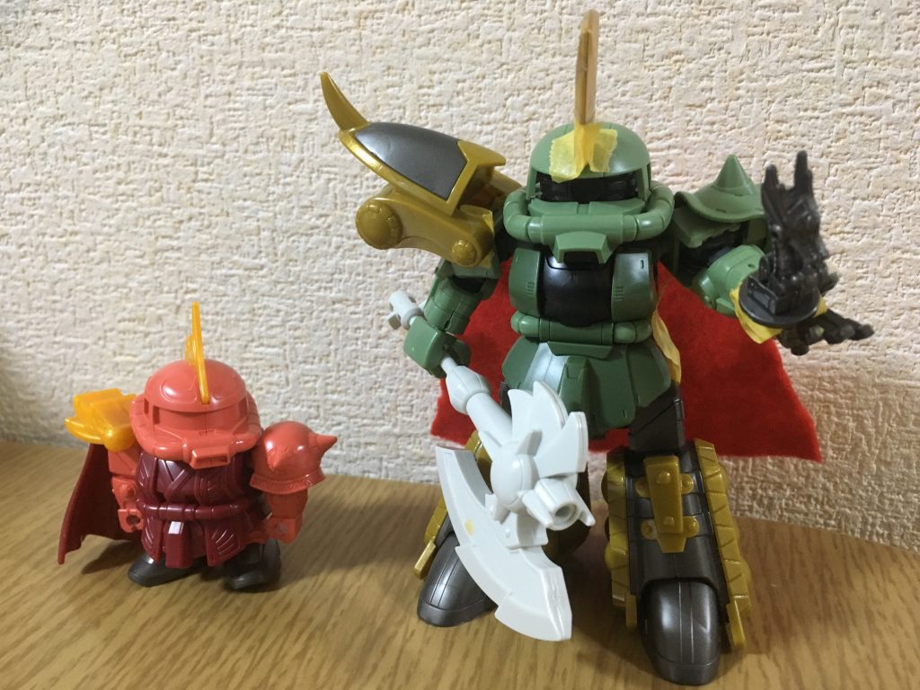 【SD三国伝】晋武皇帝 司馬炎ザクⅡ–9枚目/制作者：ひとらたん