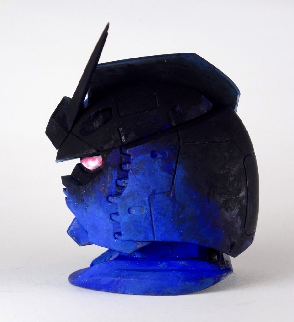 ガンダムヘッド 1/24 オリジナル塗装品 ガンダム ガンプラ 携帯 ガンプラ全塗装 ガンダムヘッド 1/24 オリジナル塗装品 ガンダム