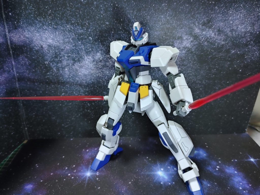 グランサの装甲パージギミックはそのままなのでデュエルガンダムのような軽装状態にもできます
