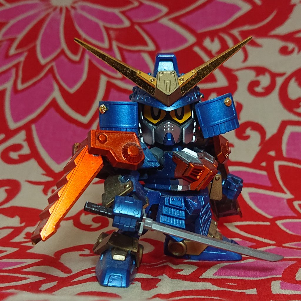 鎧武者ガンダム。エイエイオーにパワーアップさせたい。