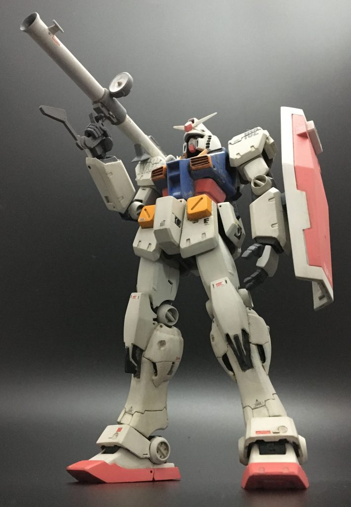 旧1:100キットのボックスアートっぽく。