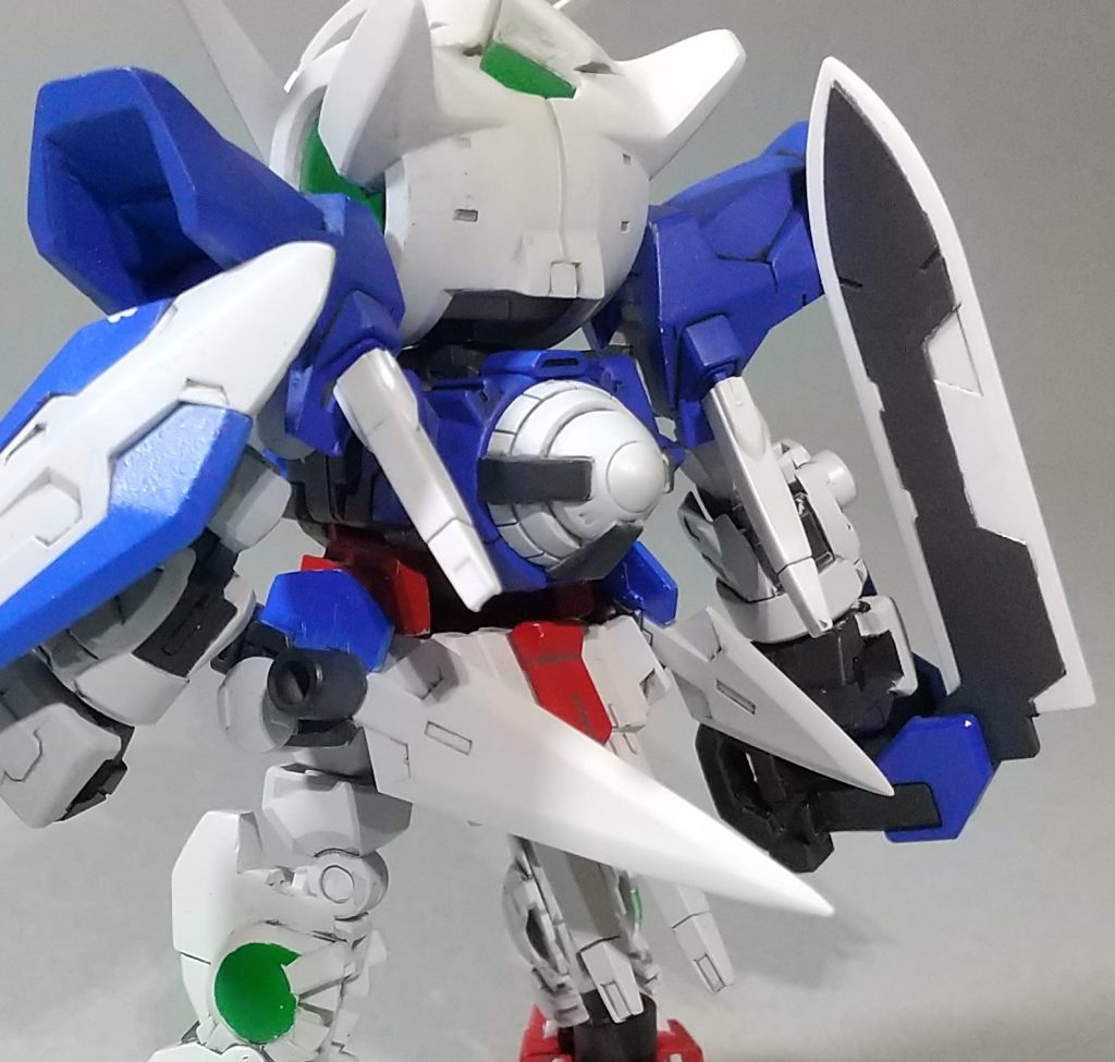 セブンソード！
アップにすると粗が目立ちますね…。
目立つ所は裏打ちしています。