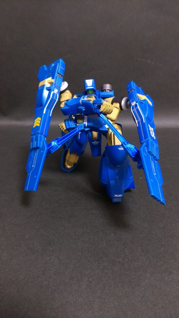 ジャベリン、ありがとうね!
ジャベリンは短いのも長いのもプロヴィデンスガンダムのドラグーンでできてます。