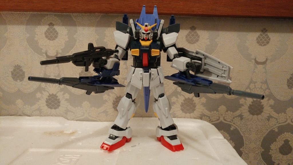 ビルドブースターMk-Ⅱの試作
通常のガンダムMk-Ⅱに背負わせてます