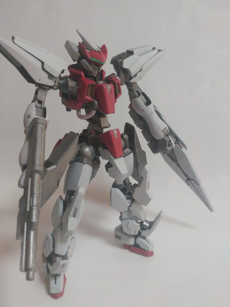 軽装形態ファーゾルト。
ブースターユニットを装備しない場合、名称から「フライア」が外れます。
ファーゾルトの強化形態がフライアという設定です。