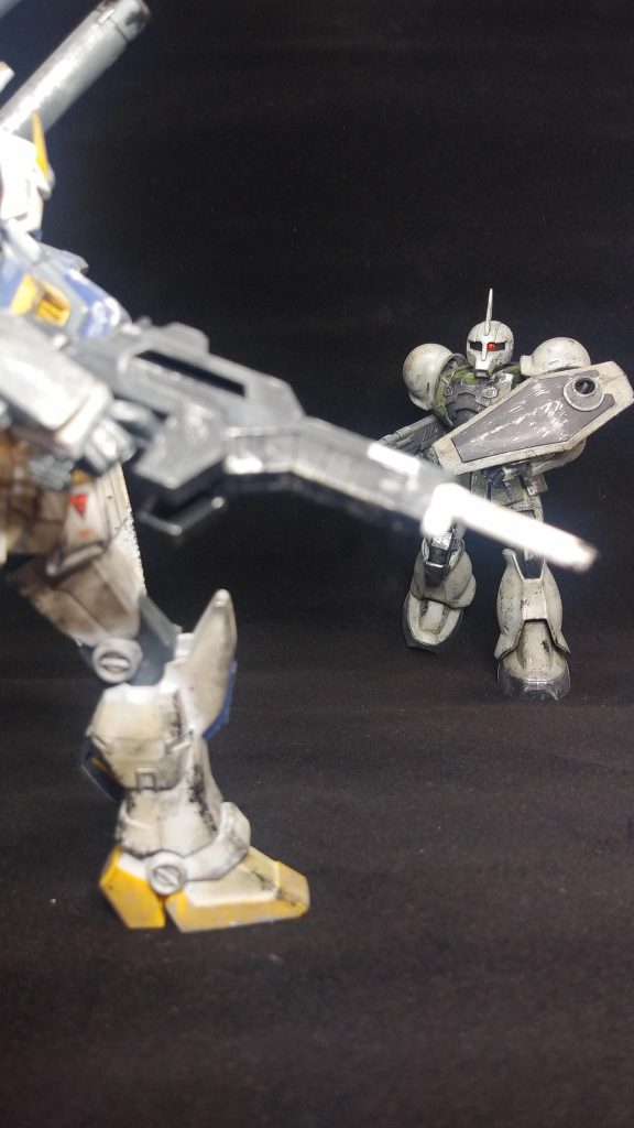 ガンダム6号機と戦闘開始