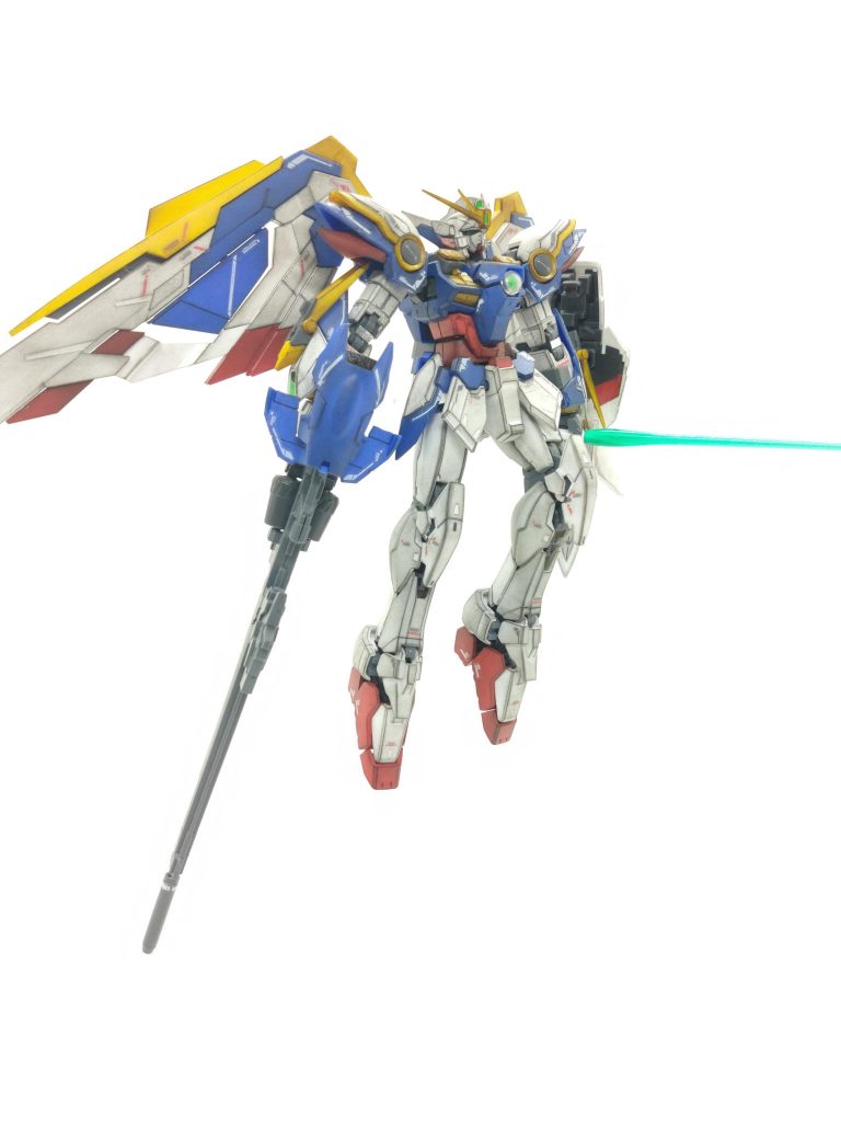 ウイングガンダム(EW)–2枚目/制作者：かえる