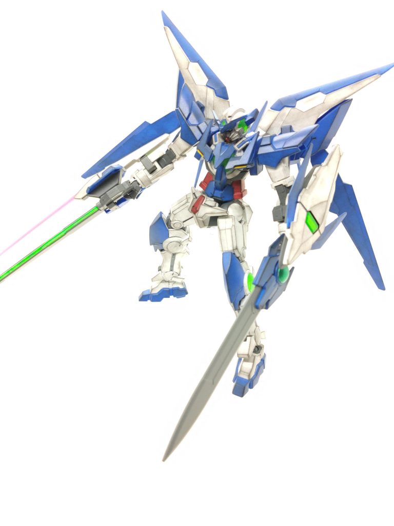 ガンダムアメイジングエクシア–3枚目/制作者：かえる