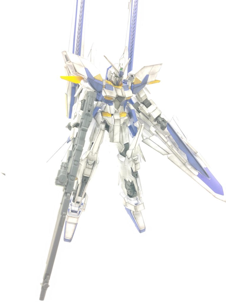 ガンダムデルタカイ–3枚目/制作者：かえる