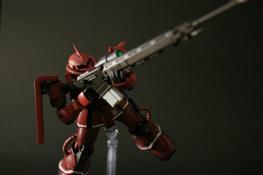 ロングライフル、とても｢映える｣武器ですね。