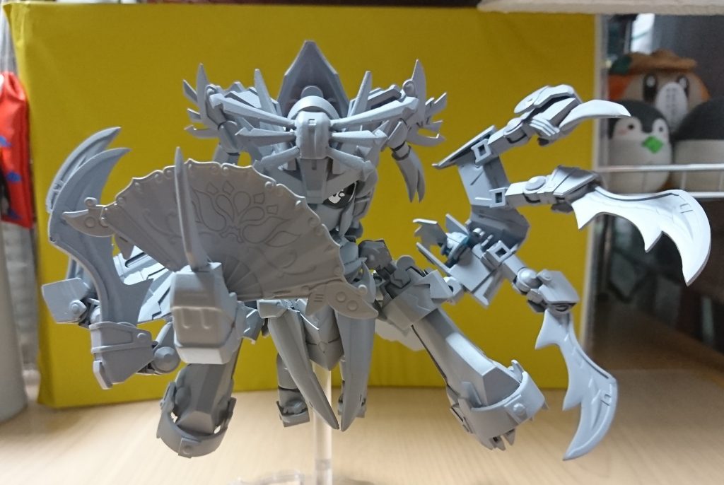 サフった!後は塗装だけや!…ここから2ヶ月ほど放置する事になる…