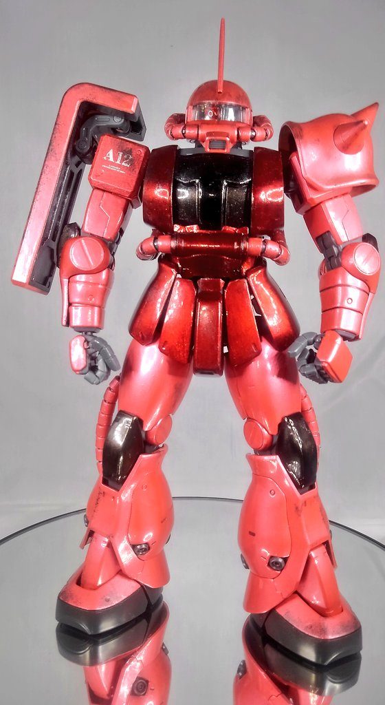 塗装はぜんぶ筆塗りで
ボディの部分はキャンディ塗装のような事がしたくてやってみました