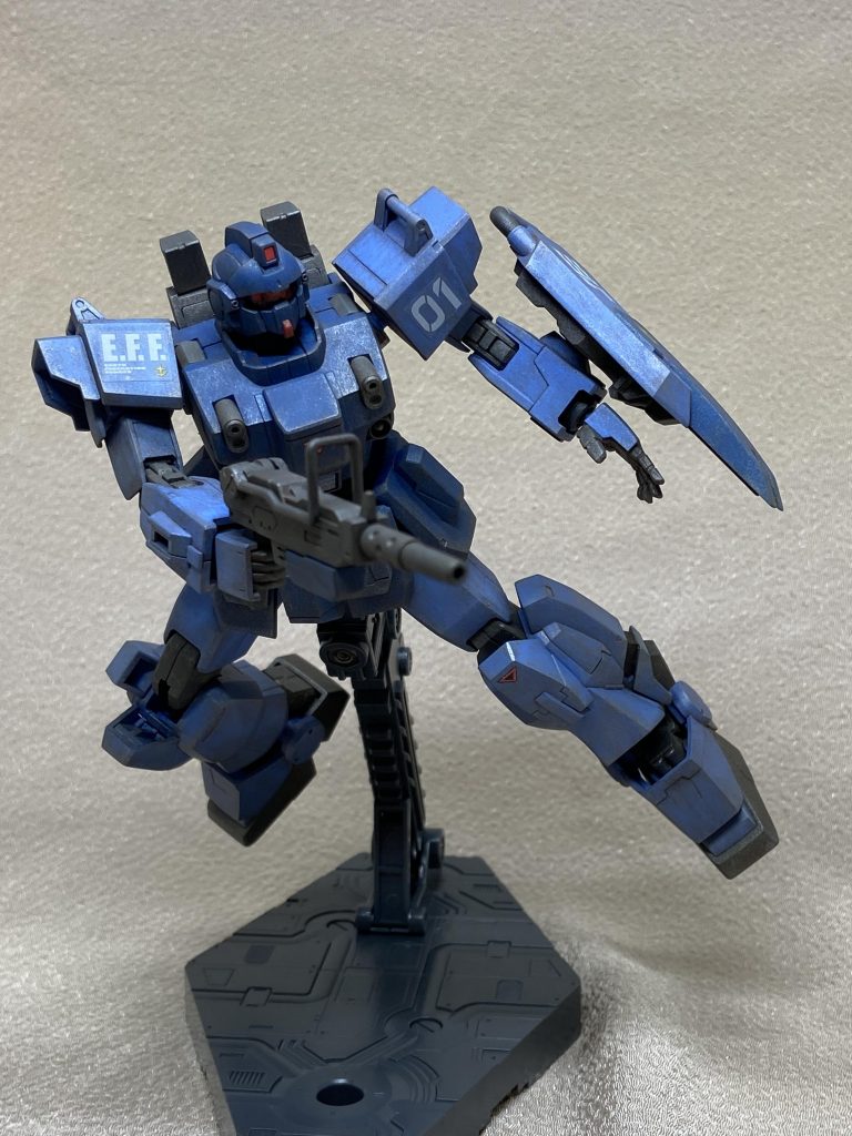 ＨＧＵＣブルーディスティニー1号機–4枚目/制作者：あせろら