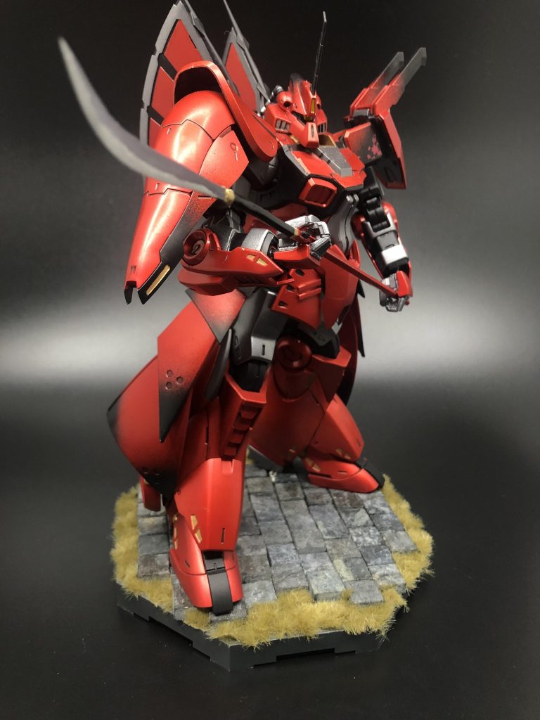 武装2：薙刀
フルスクラッチ。もうちょっと太くてもよかったなと反省。