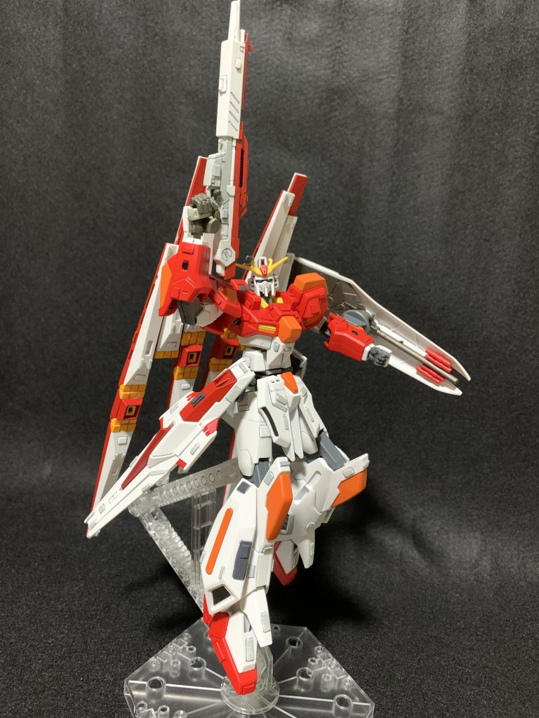 指揮官機のようにライフルで合図。