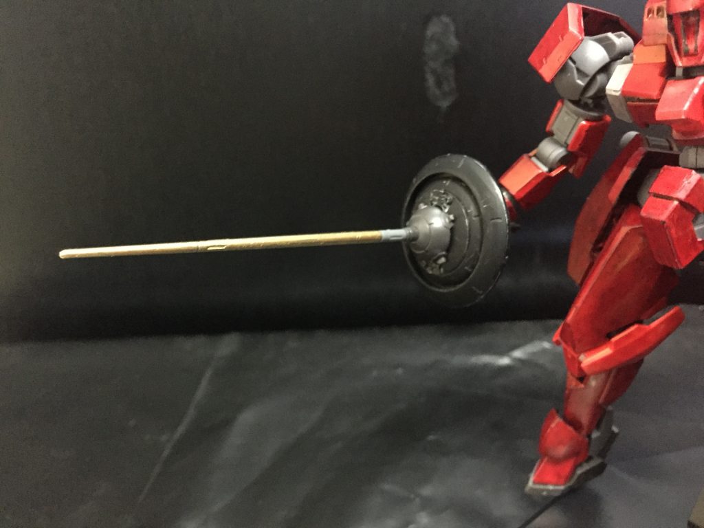 クラッシュシールドの刀身はヴィダールのバーストサーベルで再現