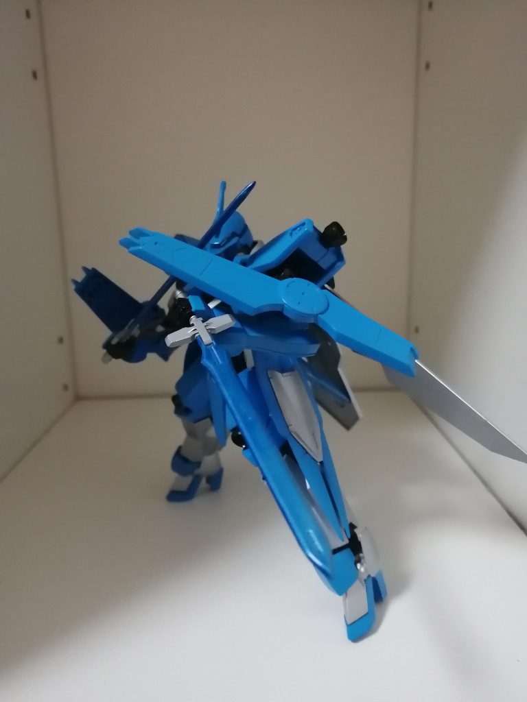 これはデカール貼る前の写真逆手持ちにしてみた！