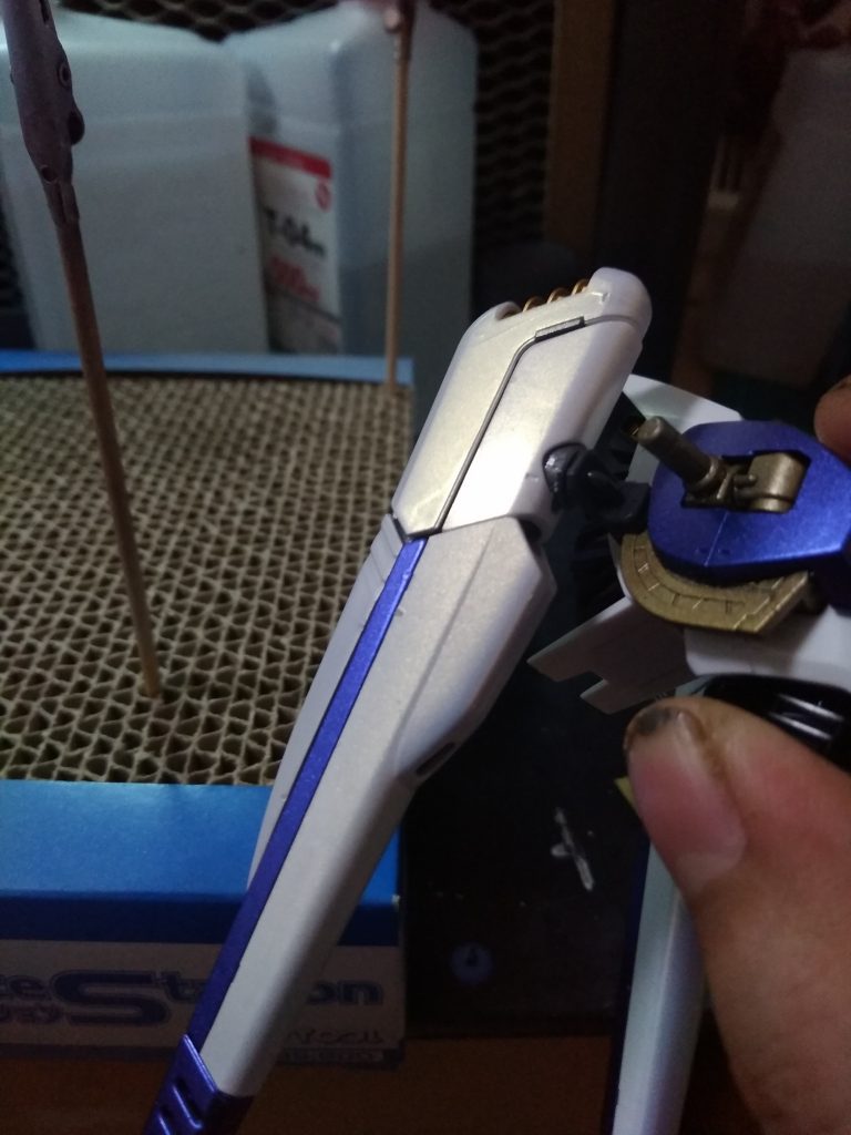 白→金への偏光具合