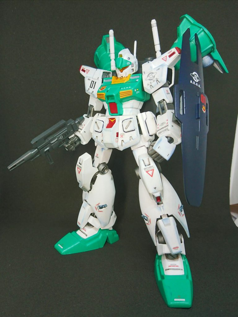 ジムカスタム高機動型A.E.U.G.所属機–2枚目/制作者：@sengoku_k1