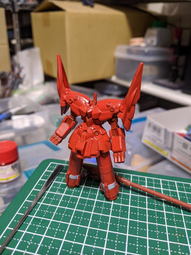 全て筆塗りです