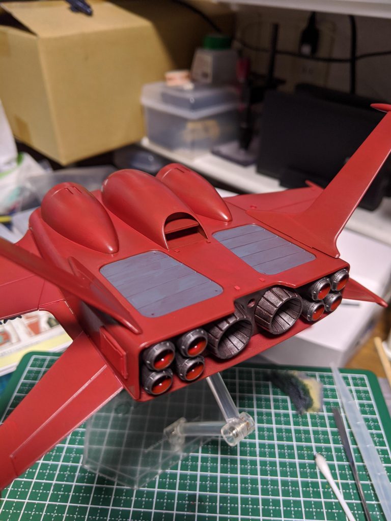 小バーニアは全てジャンクのバーニアと交換。