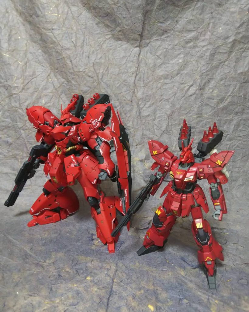 RGサザビーとツーショット