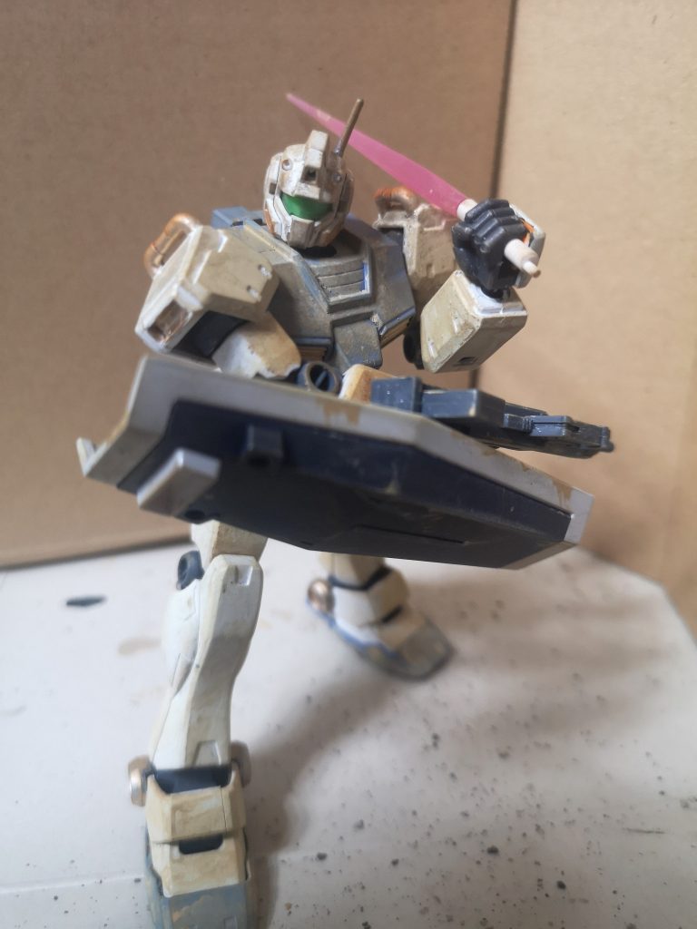 10年前のキットとは思えない可動域と安定性。
もっとドロドロに汚せばよかったと後悔。