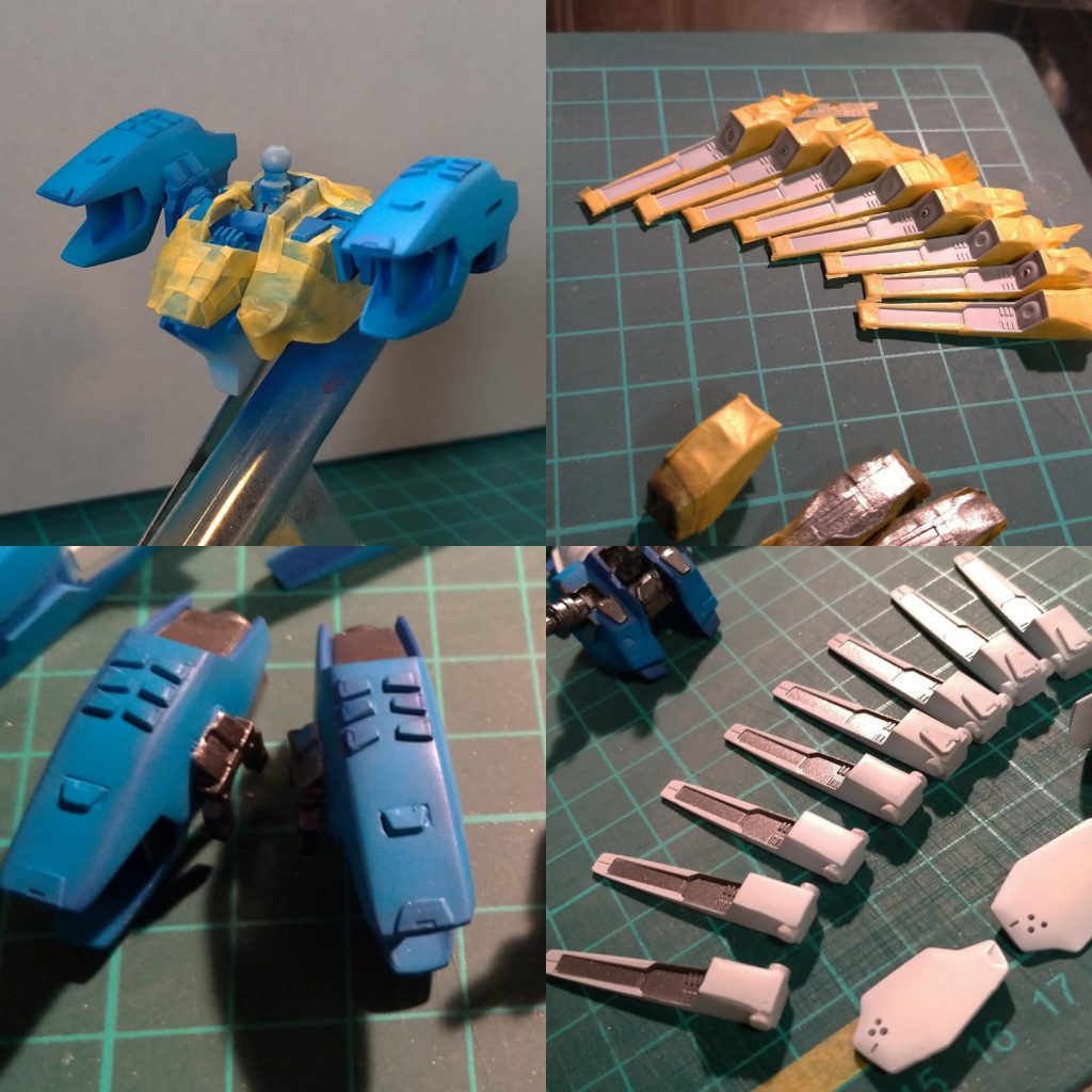 マスキングがたっぷりでとても楽しかったです( )
あとから、別に筆塗りで良かったなぁ…と思い、ホッコリしました(*´ω`*)