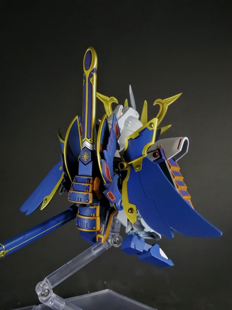 背面。鳳凰の神器カッコいいです。曹丕ウイングカッコいいです。合体させたらカッコいいはずです！