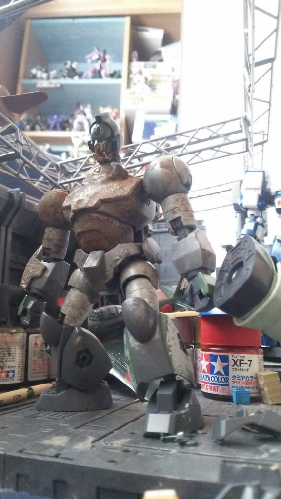 ガンダムヘッドが入ってます。