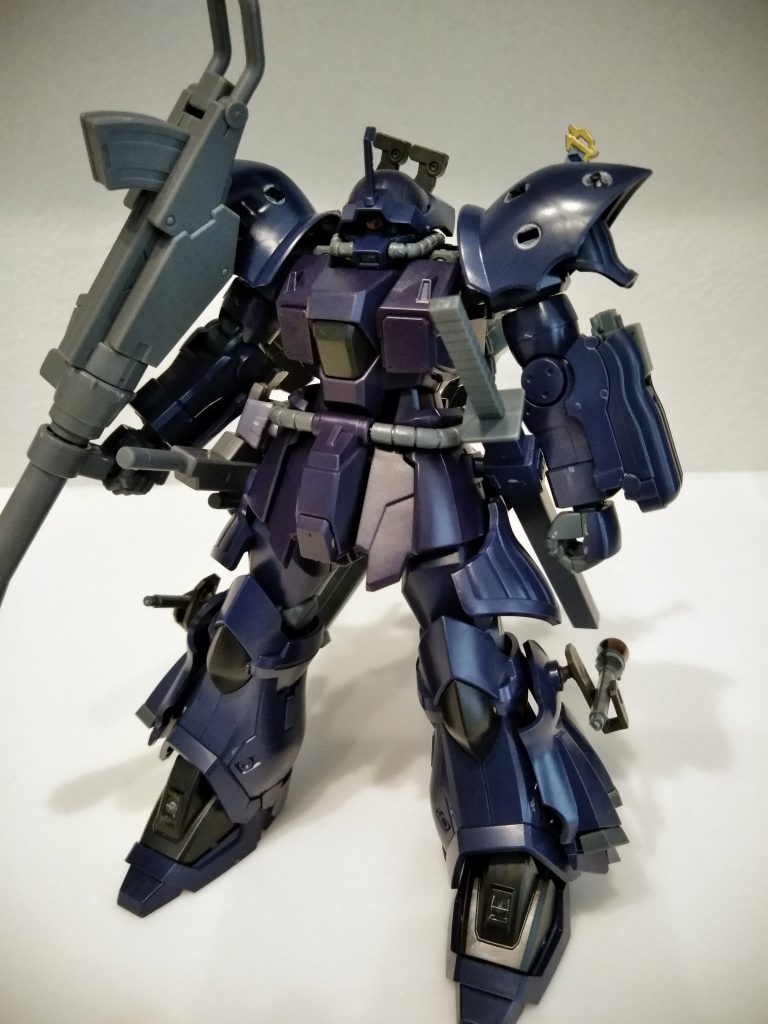 全武装
肩部スパイクはとりつけず、ガンマカでモールド化し差別化したつもり笑