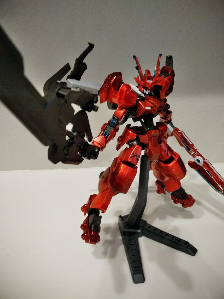 武器の重さでポージングは苦手