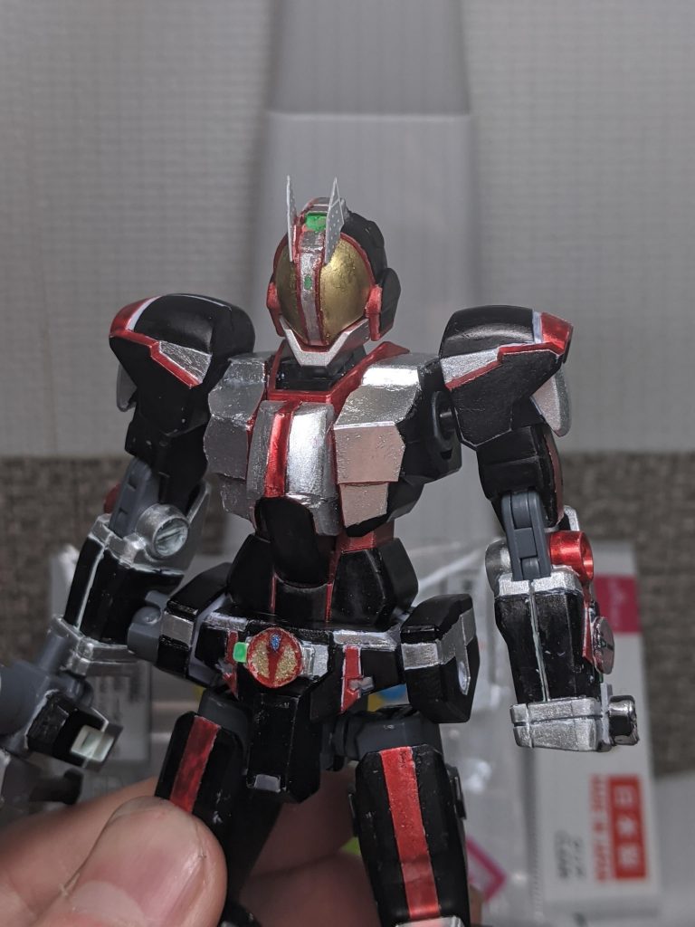 頭の角をつけた時の画像。「自分の中では最高の出来」とか騒いで発狂してました(懺悔)