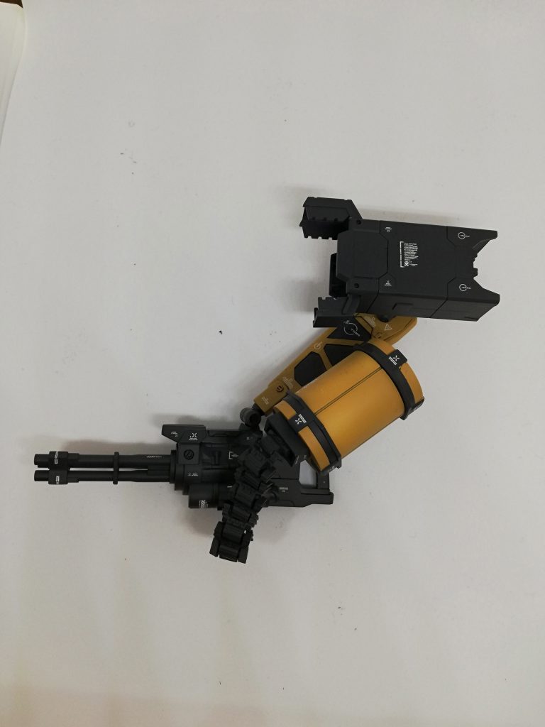 武装バインダー射撃時