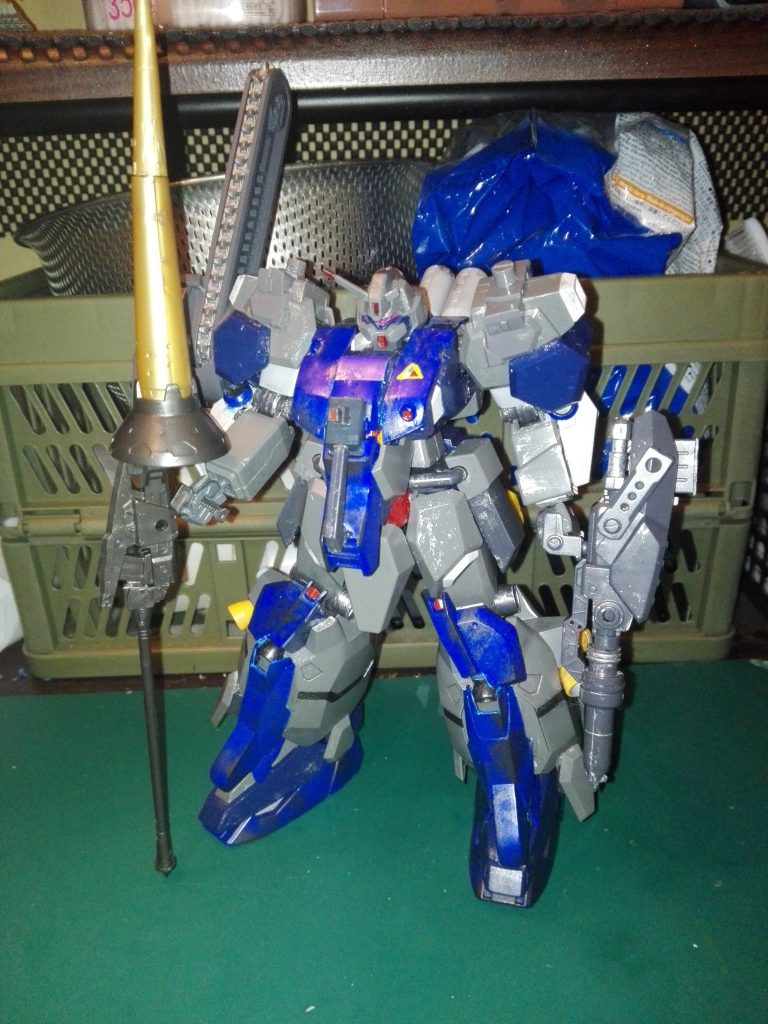 C装備
格闘戦用の装備しかない、射撃武装はバルカンのみ