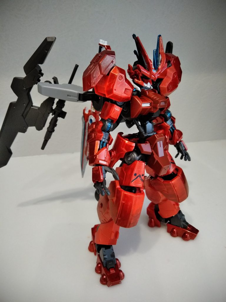 鉄血のカレトヴルッフユニット
アストレイレッドドラゴンのアスタロト版をイメージしたシルエット