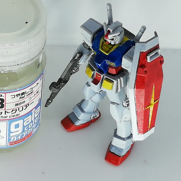 ガンダムをはじめて塗装