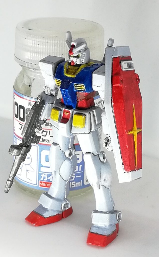 ガンダムをはじめて塗装–4枚目/制作者：ウワンテ