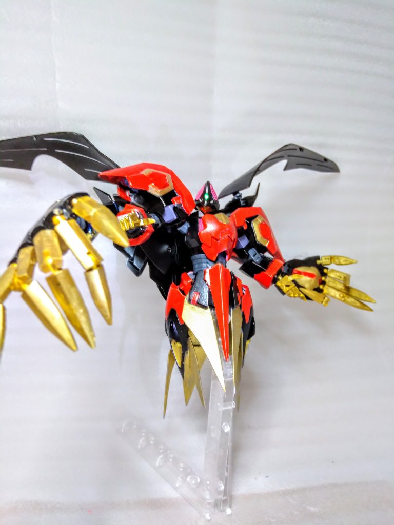 この暗殺者を異形たらしめる、禍々しき怪腕。
迫り来る敵は全て薙ぎ払い、握り潰す。
以上、Gタナトスでした。
ありがとうございました(^o^)
ここからは工程をちらりと。