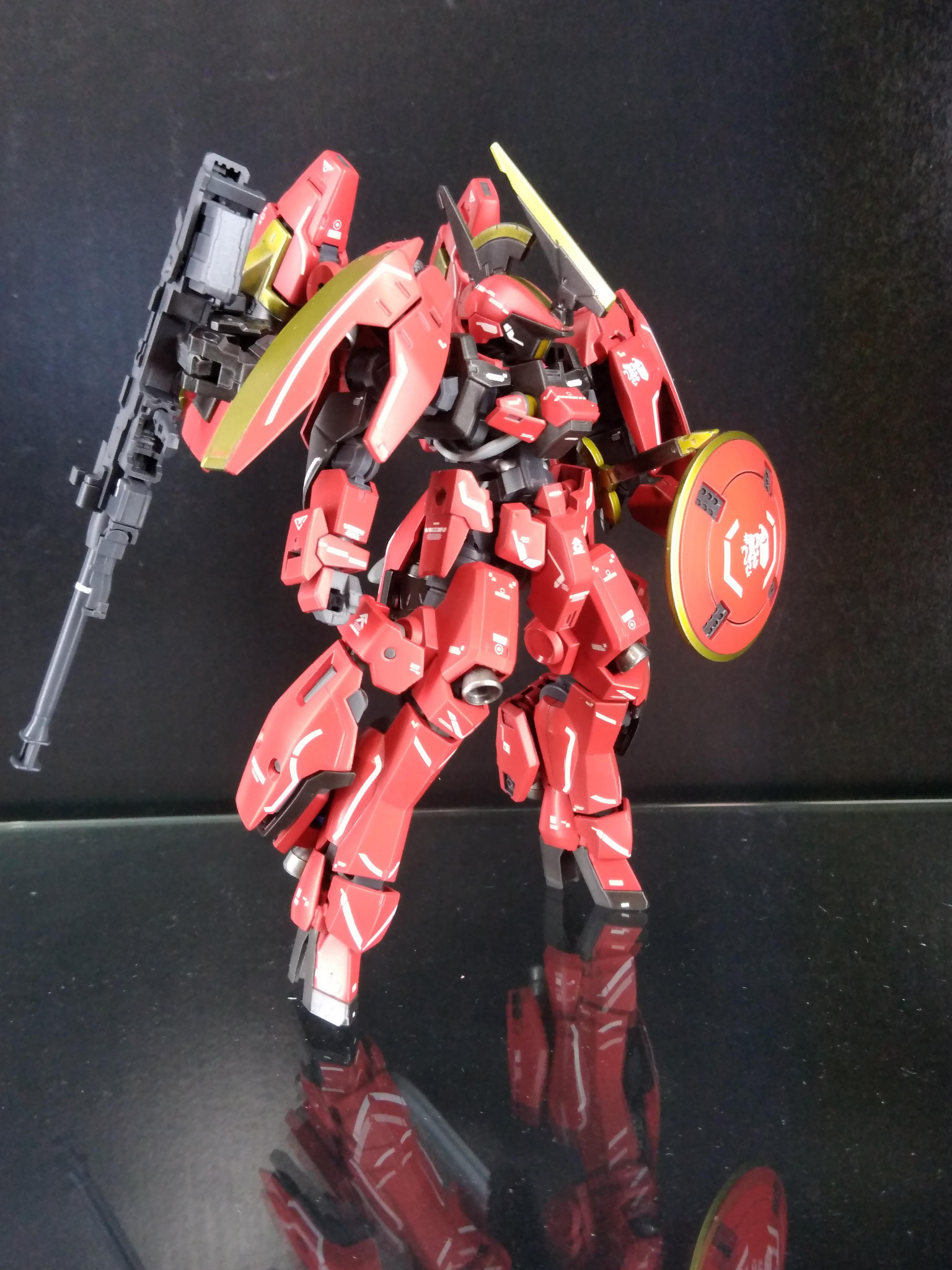 グレイズリッターカスタム｜シンさんのガンプラ作品｜GUNSTA（ガンスタ）