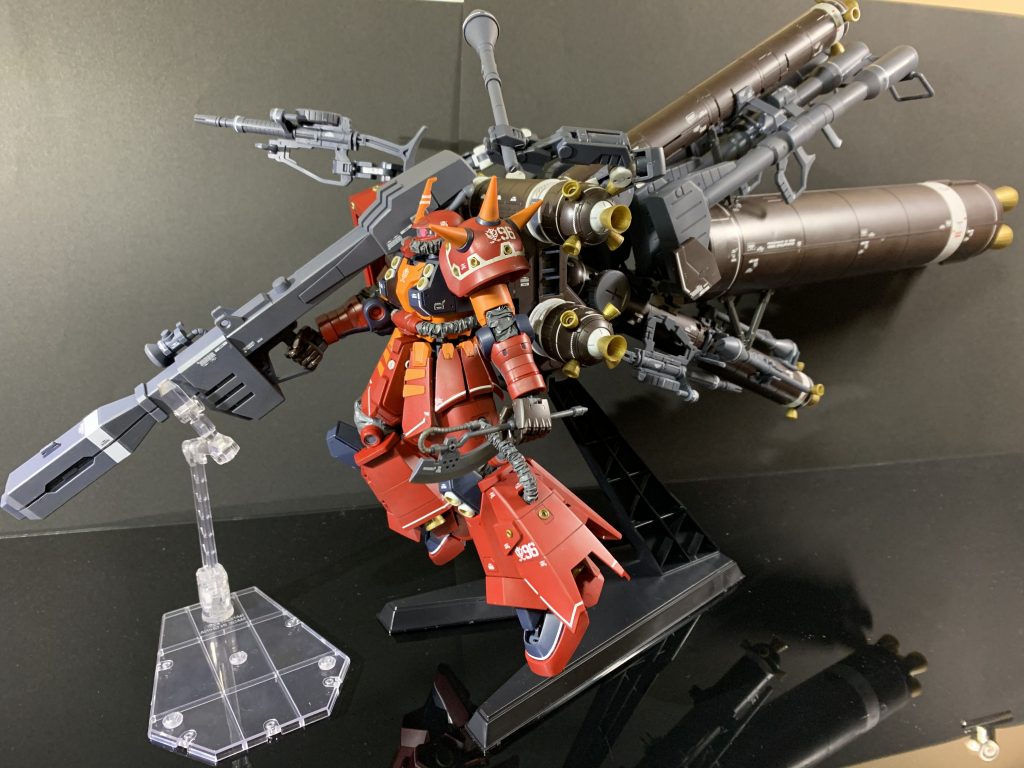 装備全盛り状態です。