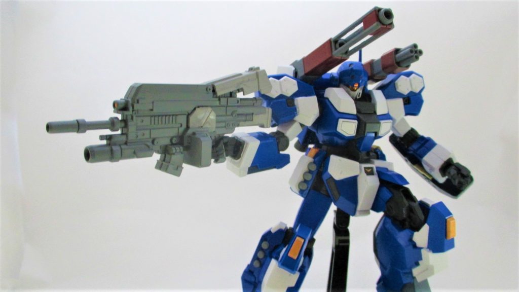 ライフルもリニアライフル風に塗り分けました